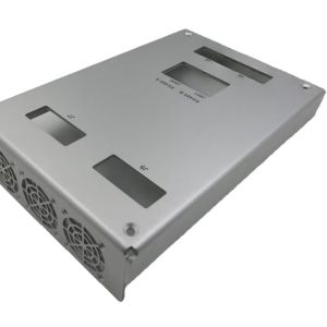 Customized Silk Screen Printing Anodized Aluminum Sheet Metal Processing Chassis