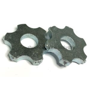 Longer Lasting 6 Star Tungsten Carbide Cutters Tipped (TCT) Scarifier Cutters