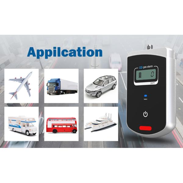 85dB Travel Handheld Carbon Monoxide Detector Monitor For Taxi Bus