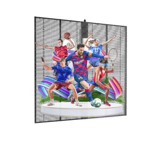 5000nits Brightness P2.8 P3.9 P7.8 P10 P15 P20 LED Display Transparent 500x1000