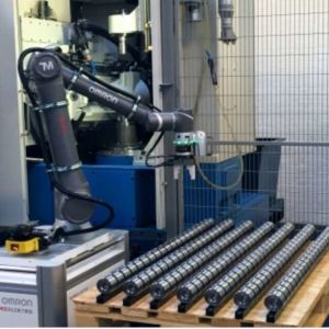 Welding Robot Arm OMRON TM12 With 6 Axis Robotic Arm Used For Welding As