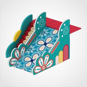 ASTM Certified PVC Playground Slide for Kids 3-12 Years