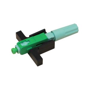 Field - Installable SC APC Fiber Connector , Single Mode SC Connector