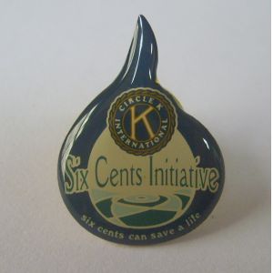 Epoxy Coating 0.5mm - 1.0mm Offset Printing Lapel Pin Badge