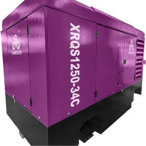 China Lubricated Screw Air Compressor Portable Rotary Screw Air Compressor Machine Mining Air Compressor on sale