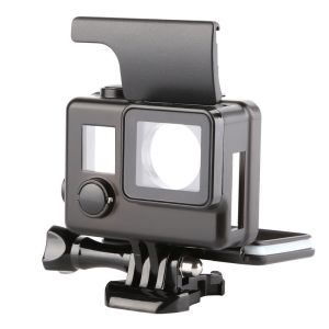 Black Side Open Protective Housing Case For GoPro Hero 3 4 3+ Professional