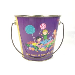 Offset Printing 0.23mm Thickness Paint Pail Bucket
