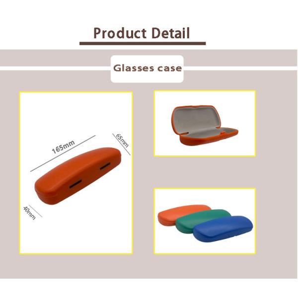 Multi Color Plastic Glasses Case , Personalized Sunglasses Case