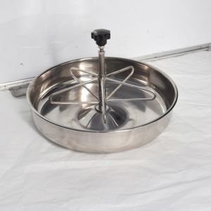 304 Stainless Steel Automatic Pig Feeder Trough 25cm Dia