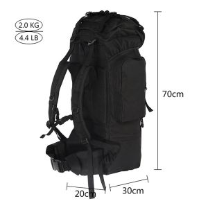 65L Large Capacity Mountain Climbing Backpack / Oxford Tactical Camping Backpack