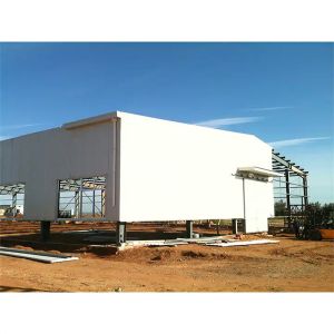 Prefab Steel Structure Warehouse With Optional Insulation And Aluminum Windows
