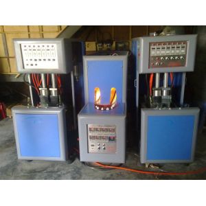 2021 Production Semi-automatic Two Cavity Bottle Making Machine for Blow Molding