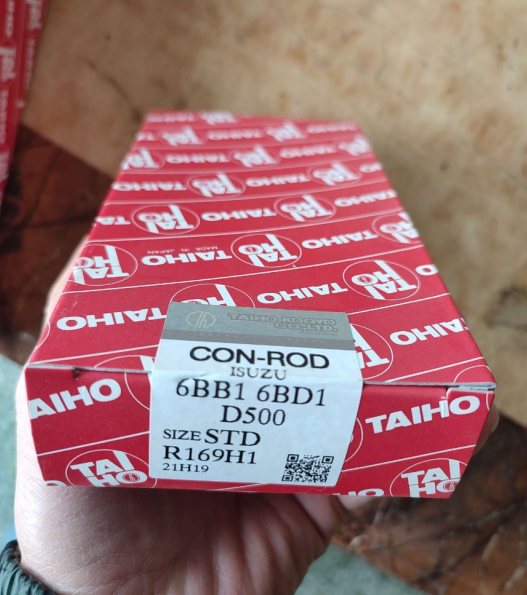 Isuzu 6BD1 Main Bearing M182H1 And Connecting Rod Bearing R169H1 TAIHO