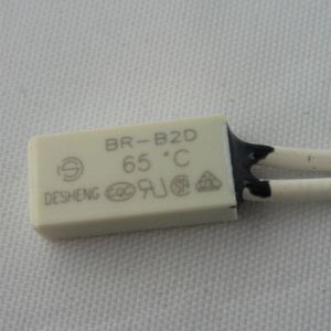 Compact 250V / 5A AC Thermal Protector , Bimetal Thermal Switch For Coils