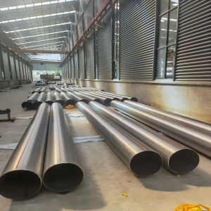 Titanium Tube ASTM B338 Titanium Pipes Grade 1/2 Titanium Pipe EB1199