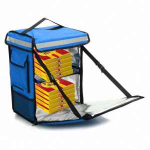 Geometric Pattern Cooler Backpack Reusable Cup Carrier for Food and Drink