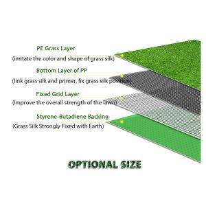 Free sample Manufacturer Outdoor Use Synthetic Turf garden carpet grass For Park