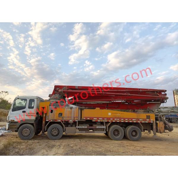 2012 Putzmeister 46m Truck Mounted Pump Machine Equipment with 45.2m Vertical Reach