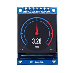 Cheap 1.3&quot; 1.33 Inch TFT LCD Display 240x240 Pixels SPI Serial Peripheral Interface Driver for sale