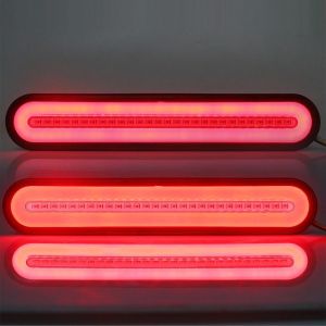 Neon 60pcs IP67 LED Strobe Warning Lights Trailer Truck