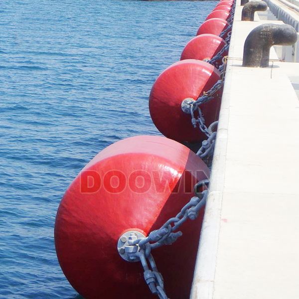 Quality EVA Foam Filled Fenders Bumper Buoy Marine Dock Edge Fenders White Cone Type wholesale