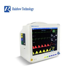 Color TFT 6 parameters 12.1 Inch Portable Vital Sign Multi Parameter Patient