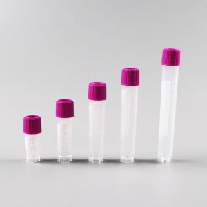 Cheap Laboratory 3.6ml Plastic Cryovials For Biological Samples Tissue Cryopreservation Variety Of Colors for sale