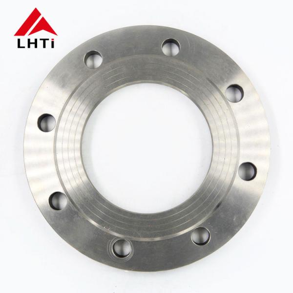 Quality EN1092-1 JIS B2220 Titanium Threaded Flange with Gr1 Gr2 Gr5 Gr7 Gr12 Material wholesale
