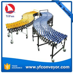 Flexible Expandable Gravity Plastic Skate Wheel Conveyor