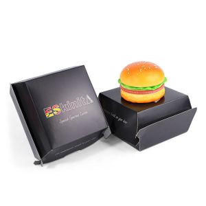 Cheap Wholesale customization of biodegradable recyclable and eco-friendly disposable burger boxes for sale