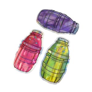 Custom Printed Shape Die Cut Mylar Bags 1g 3.5g 7g 14g 28g For Edible Cookie