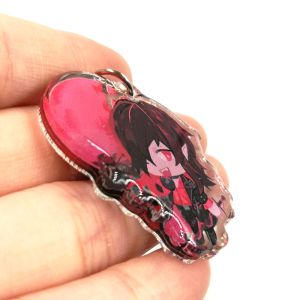 Custom Translucent Acrylic Anime Double Sided Different Printing Charms,Shaped