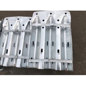 Road Safety Guardrail Bridge End Terminals with Galvanized and Powder Coated