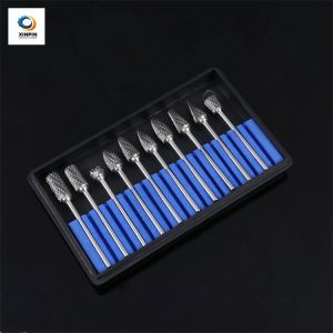 High Hardness Cemented Long Carbide Burr / Tungsten Carbide Rotary Burr