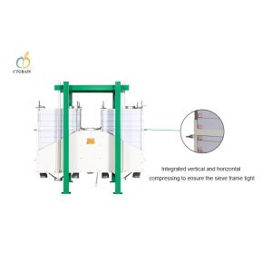 Cheap Wheat Corn Grain Milling Equipment With Closed Type And Open Type Sieving Box for sale