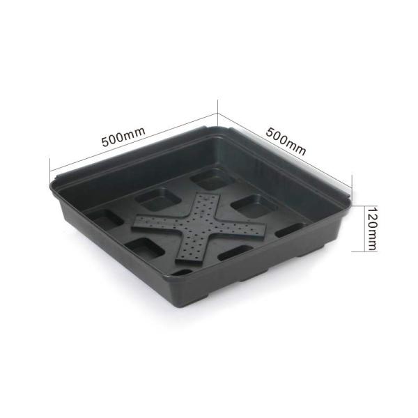 Modular Green Roof Tray for Planting Systems using PP Plastic Material without