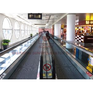 Airport Moving Sidewalks 0.5m/S Speed Compact Structure With Space Saving