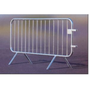 Cheap 14 Bar Crowd Control Barriers Hot Dipped Galvanized For Belgium Market High Quality ,Crowd Control Barricade for sale