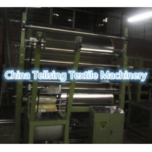 Cheap top quality 2 cylinders starching and finishing machine for zipper tape, ribbon lace,webbing sling and gas ironing for sale