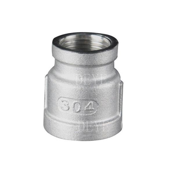 Quality Stainless Steel Screwed Threaded Pipe Fittings Reduce Coupling wholesale
