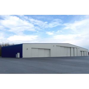 High Rise Steel Structure Hangar Building Prefabricated Metal Frame Hangar