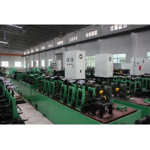 SS165 Tig Welded 60KW Decorative Pipe Making Machine Ss Pipe Mill