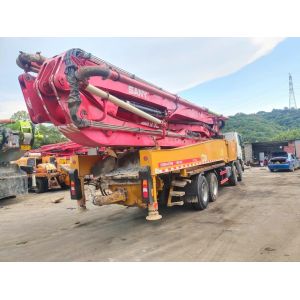 Semi-Dry Shotcrete Type 2019 Sany 56m on Benz Euro V Hydraulic Machining Process