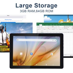 C Idea Educational Tablet For Students Android 12 Tablet 10 Inch With Google