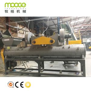 PLC PET Bottle Label Remover Machine Stainless Steel 5000kg/H Label Removing