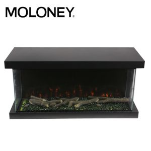 1300mm Multi Sided Electric Fireplace Remote Control Removable Glass
