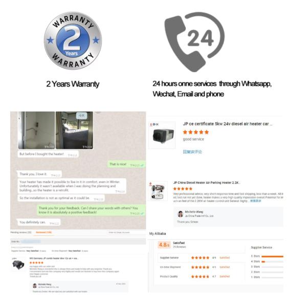 JP 2KW Air Parking Heater Diesel Gasoline Heater 12V Car Heater