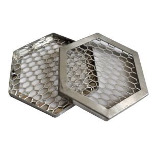 Stainless Steel Expanded Metal Mesh Variety Opening Sizes Silver Roll Type