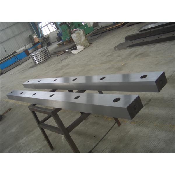 hydraulic Alligator Shear Blades For Carbon Steel Coil Sheet h13k material