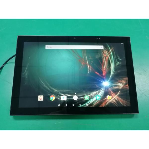 10 Inch Wall Mounted POE Touch Android NFC Tablet With LED Light For Meeting